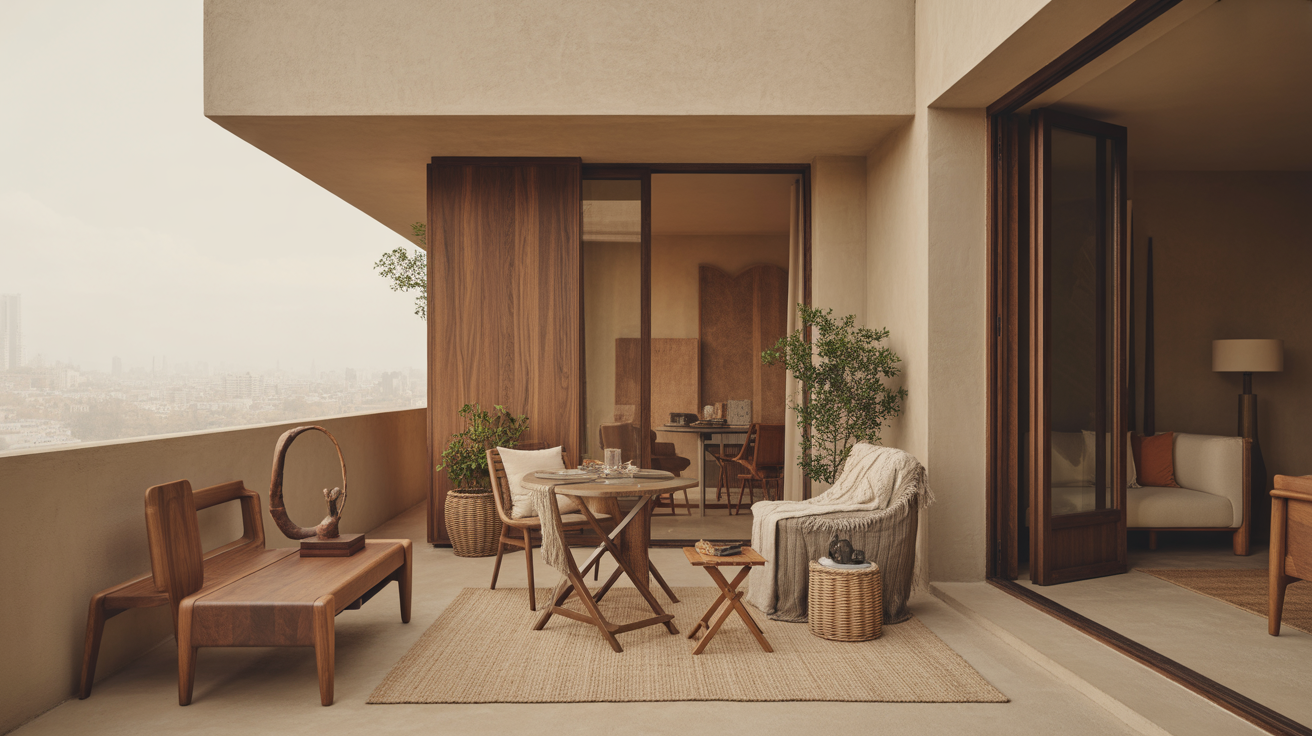 Small Balcony Styling: How to Make a Tiny Outdoor Room