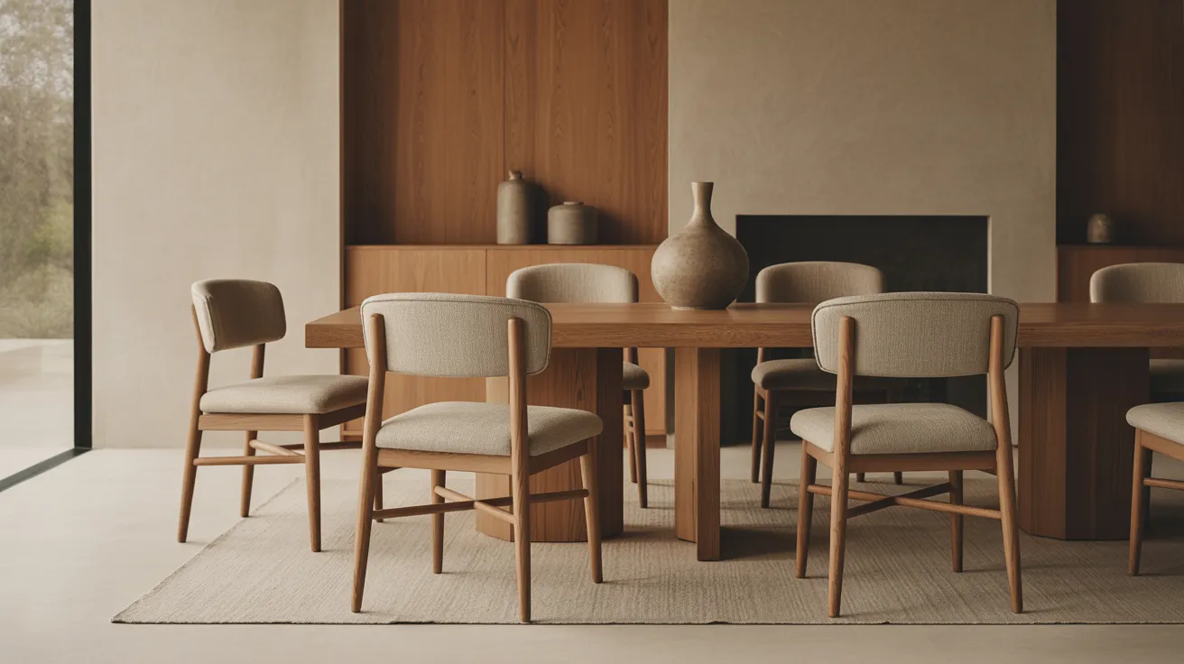 How to Choose Dining Chairs: Comfort, Height, and Material