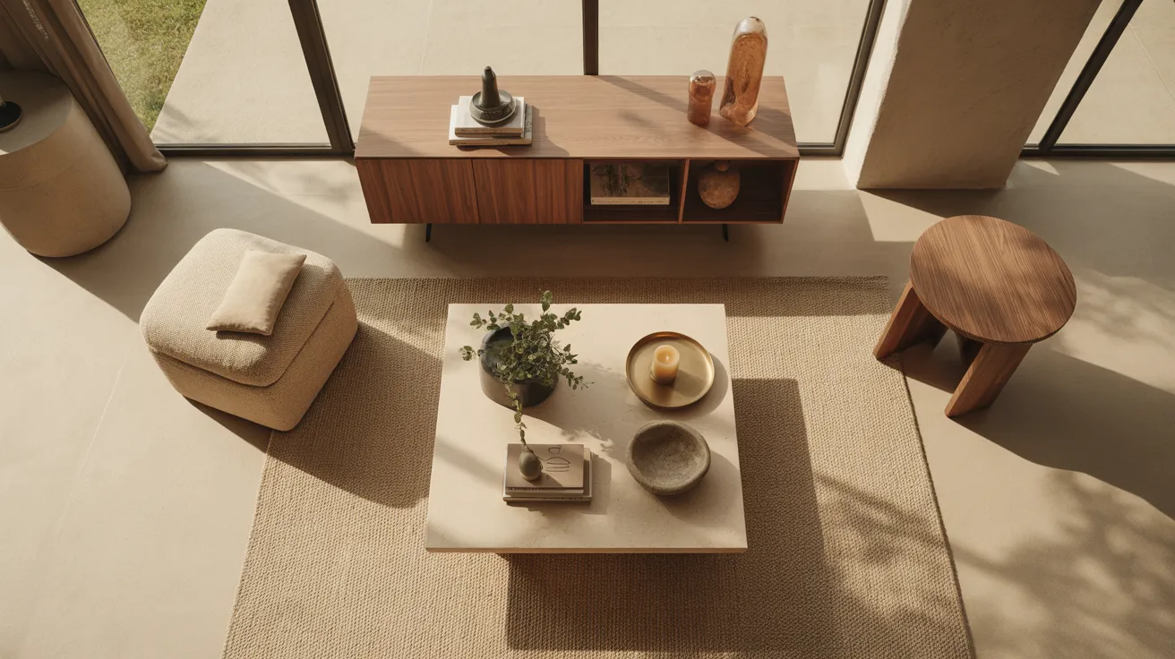 How to Style a Coffee Table: The Tray-Stack-Greenery Method